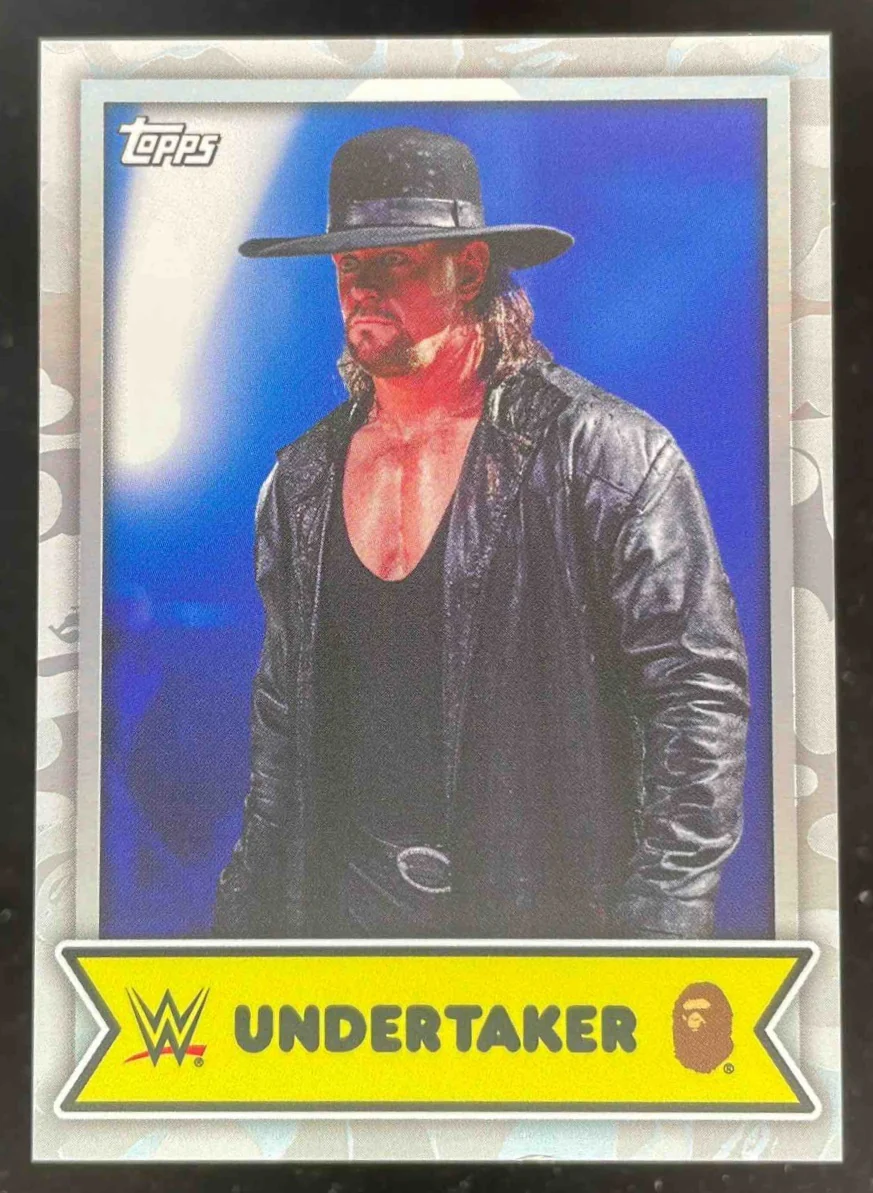 2025 Topps WWE x Bape White Camo #7 Undertaker