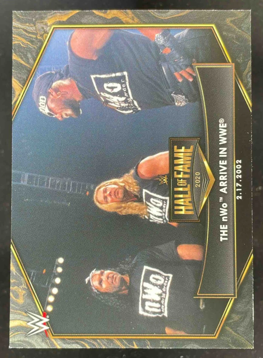 2021 Topps WWE Hall of Fame Tribute #HOF-15 The nWo Arrive in W