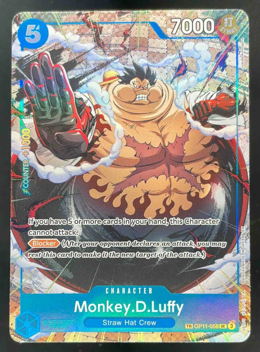 Monkey.D.Luffy - OP11-058 TR - Carrying On His Will OP13 One Piece