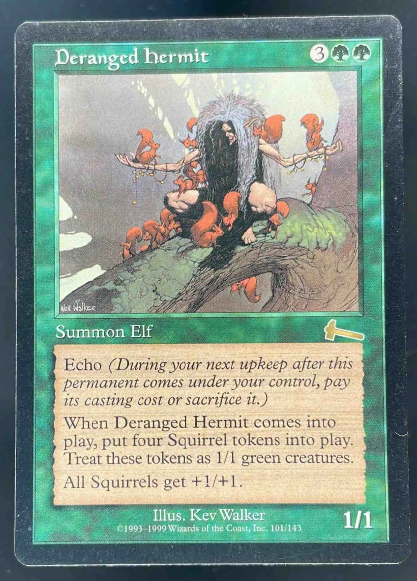 Deranged Hermit - Urza's Legacy ULG Magic The Gathering