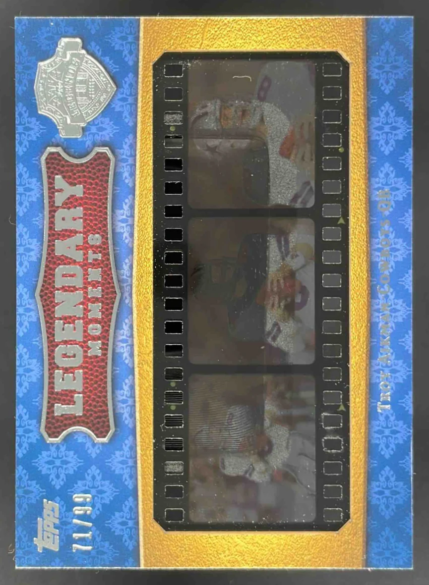 2013 Topps Legendary Moments #LM-TA Troy Aikman /99