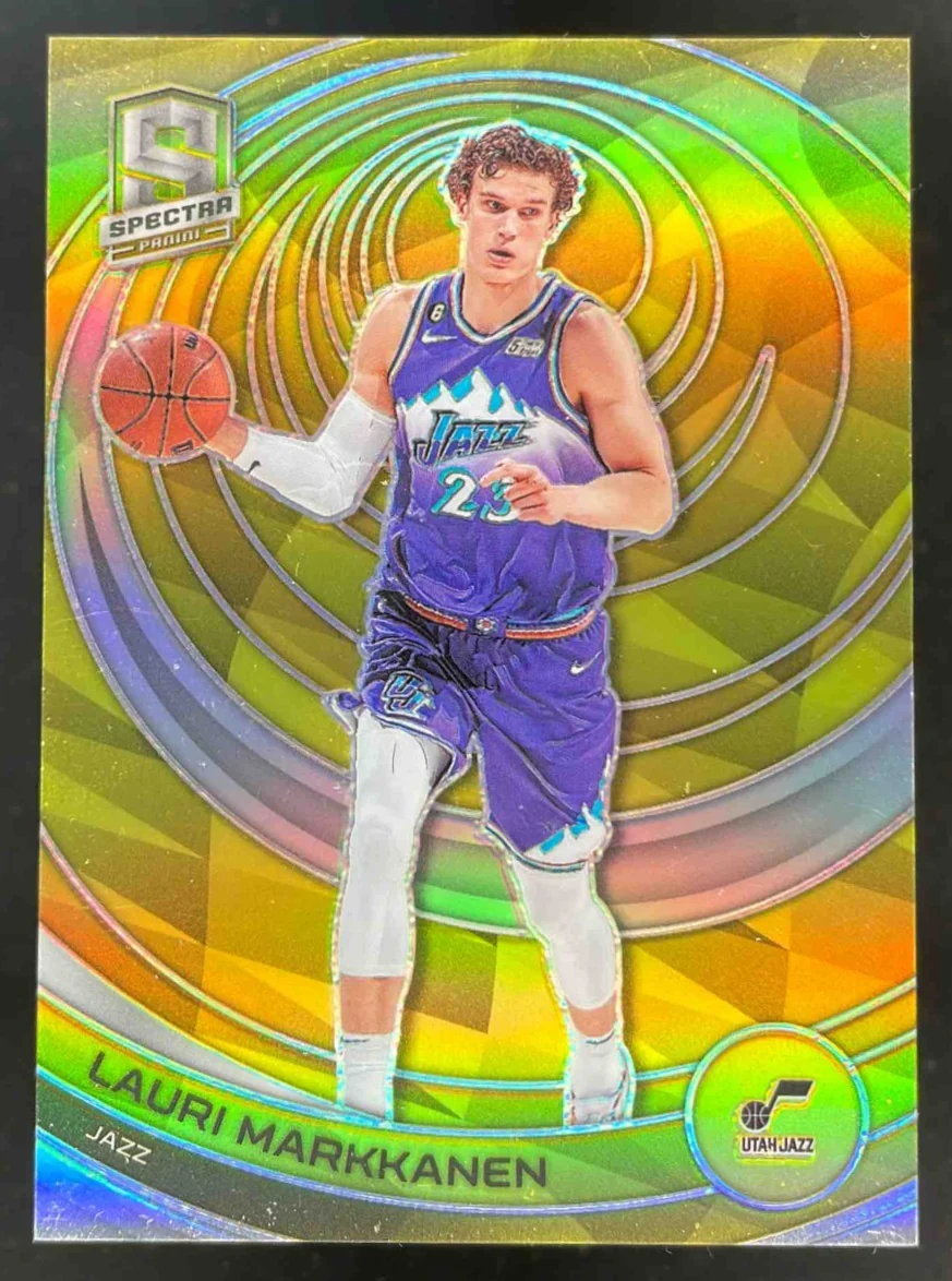 2022-23 Panini Spectra Gold #70 Lauri Markkanen /10
