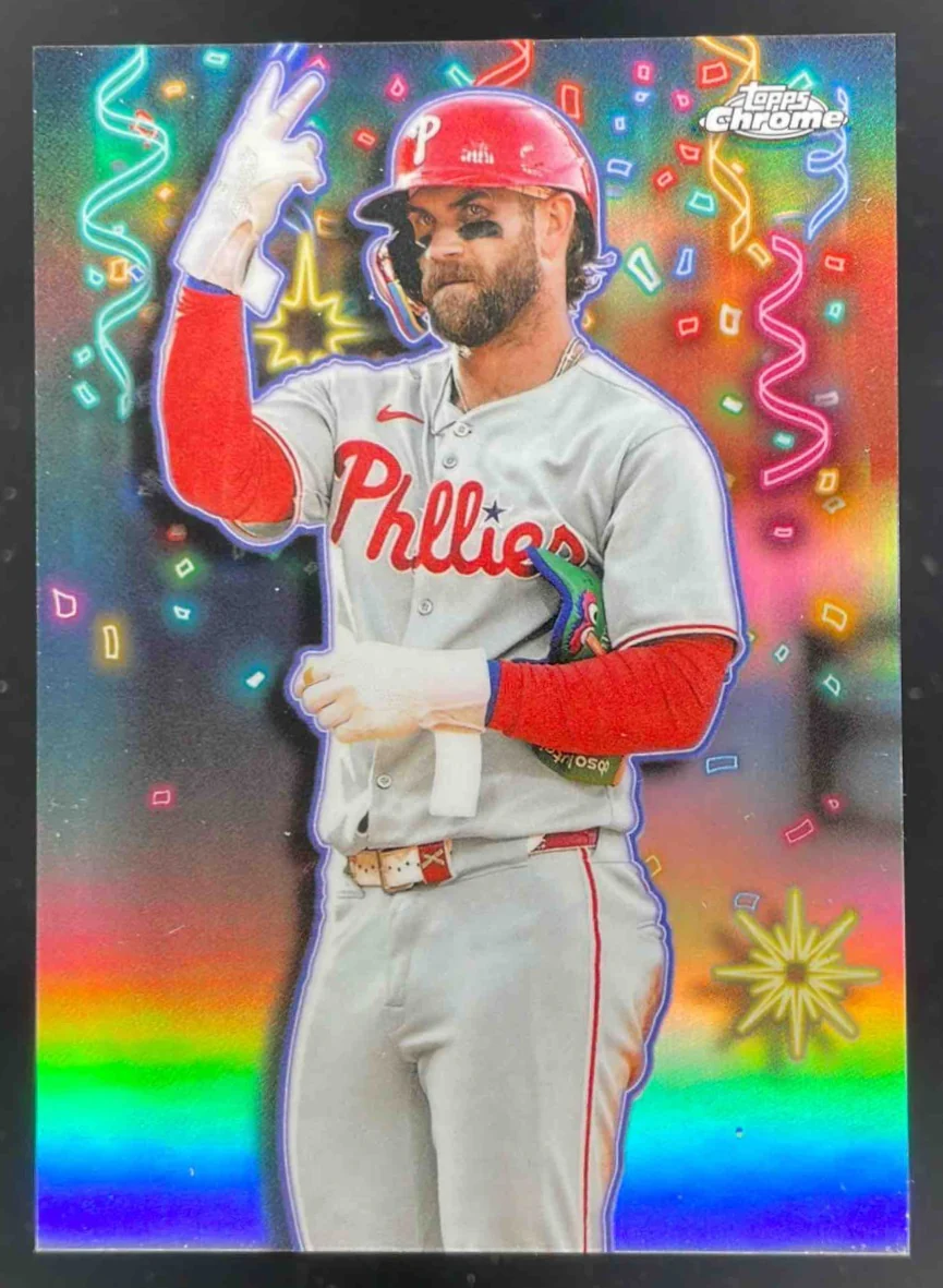 2025 Topps Chrome Update Celebracion #CT-8 Bryce Harper
