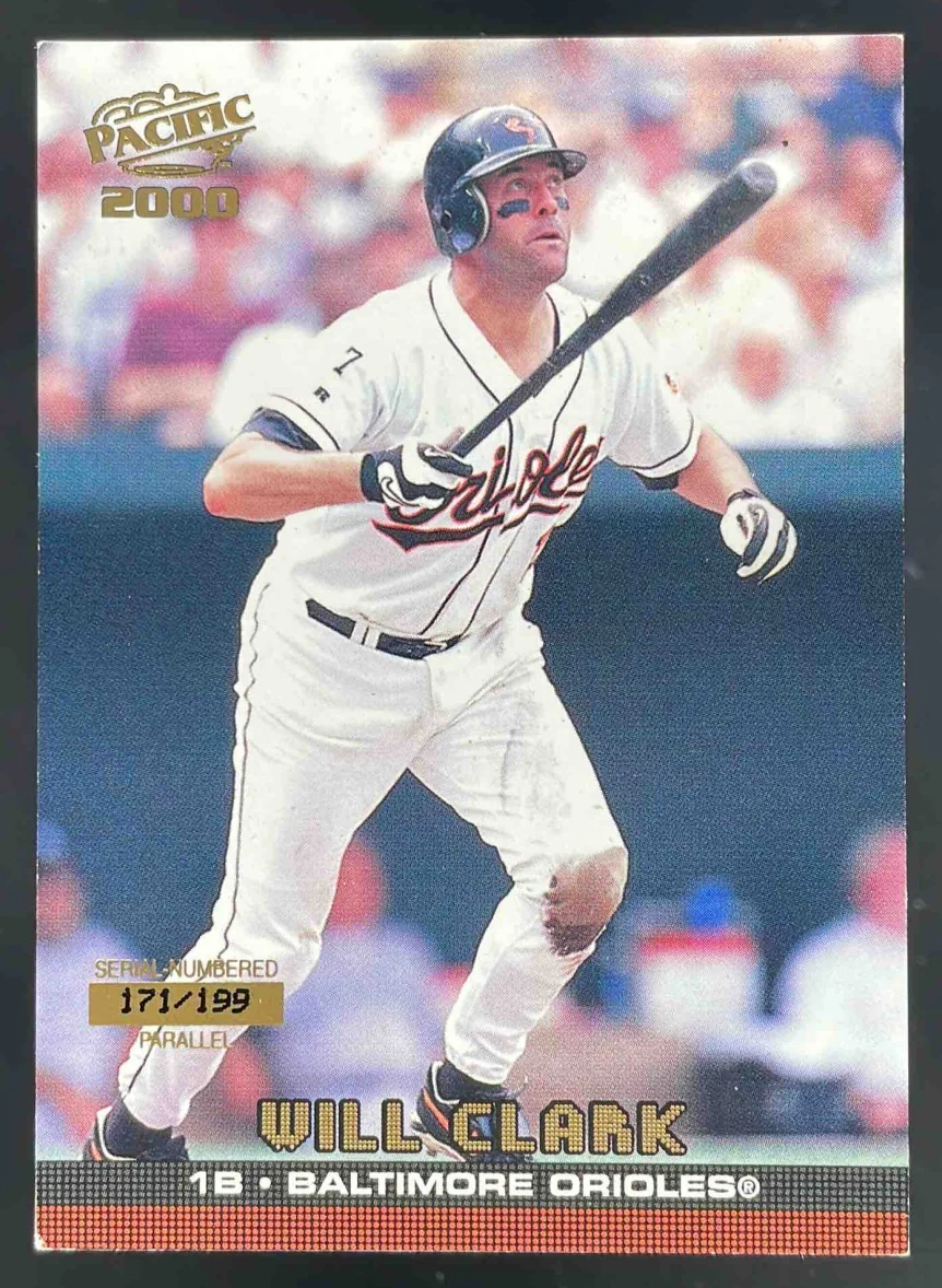 2000 Pacific Gold #51 Will Clark /199