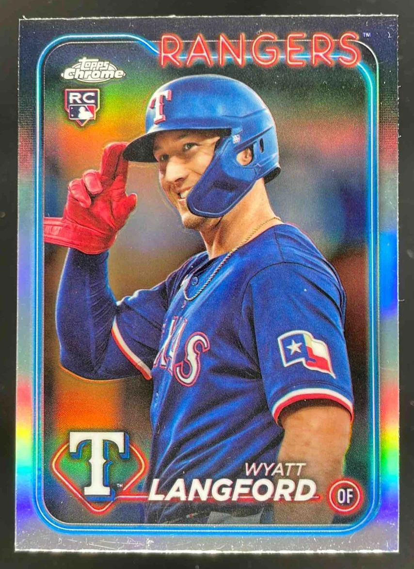 2024 Topps Chrome Update Image Variations #USC35 Wyatt Langford RC