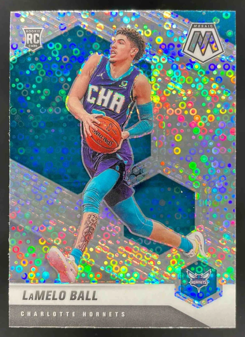 2020-21 Panini Mosaic Fast Break Silver #202 LaMelo Ball RC