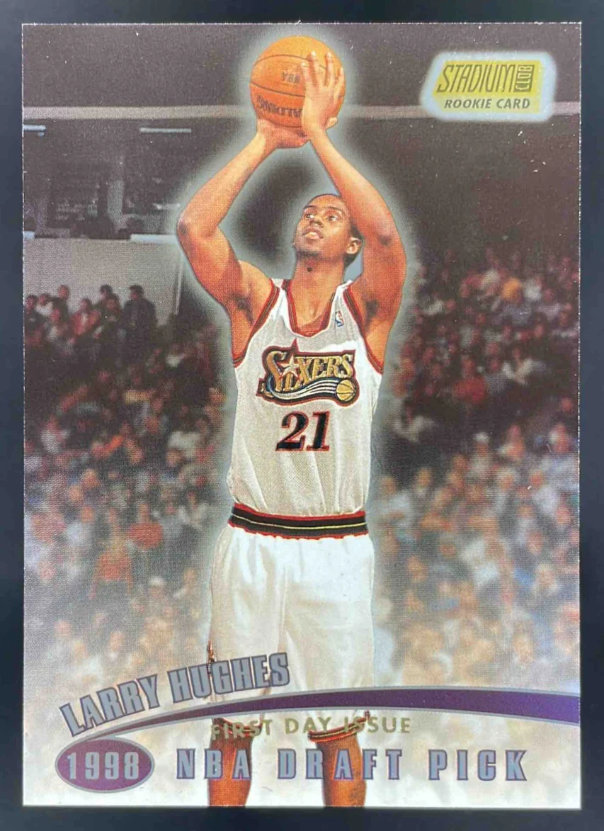 1998-99 Topps 99 Stadium Club First Day Issue #18 Larry Hughes RC /200