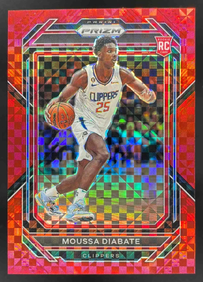 2022-23 Panini Prizm Prizms Red Power #262 Moussa Diabate RC /75