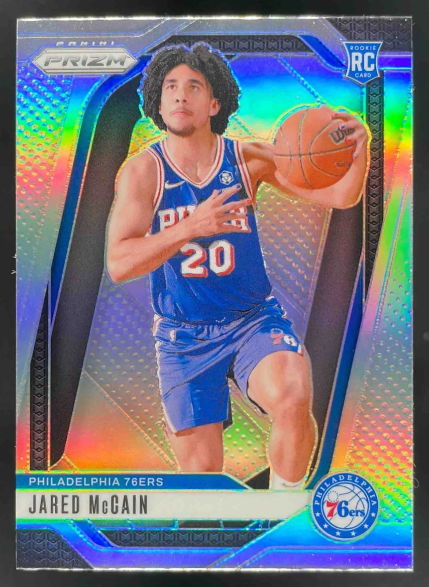 2024-25 Panini Prizm Silver Prizm #222 Jared McCain RC
