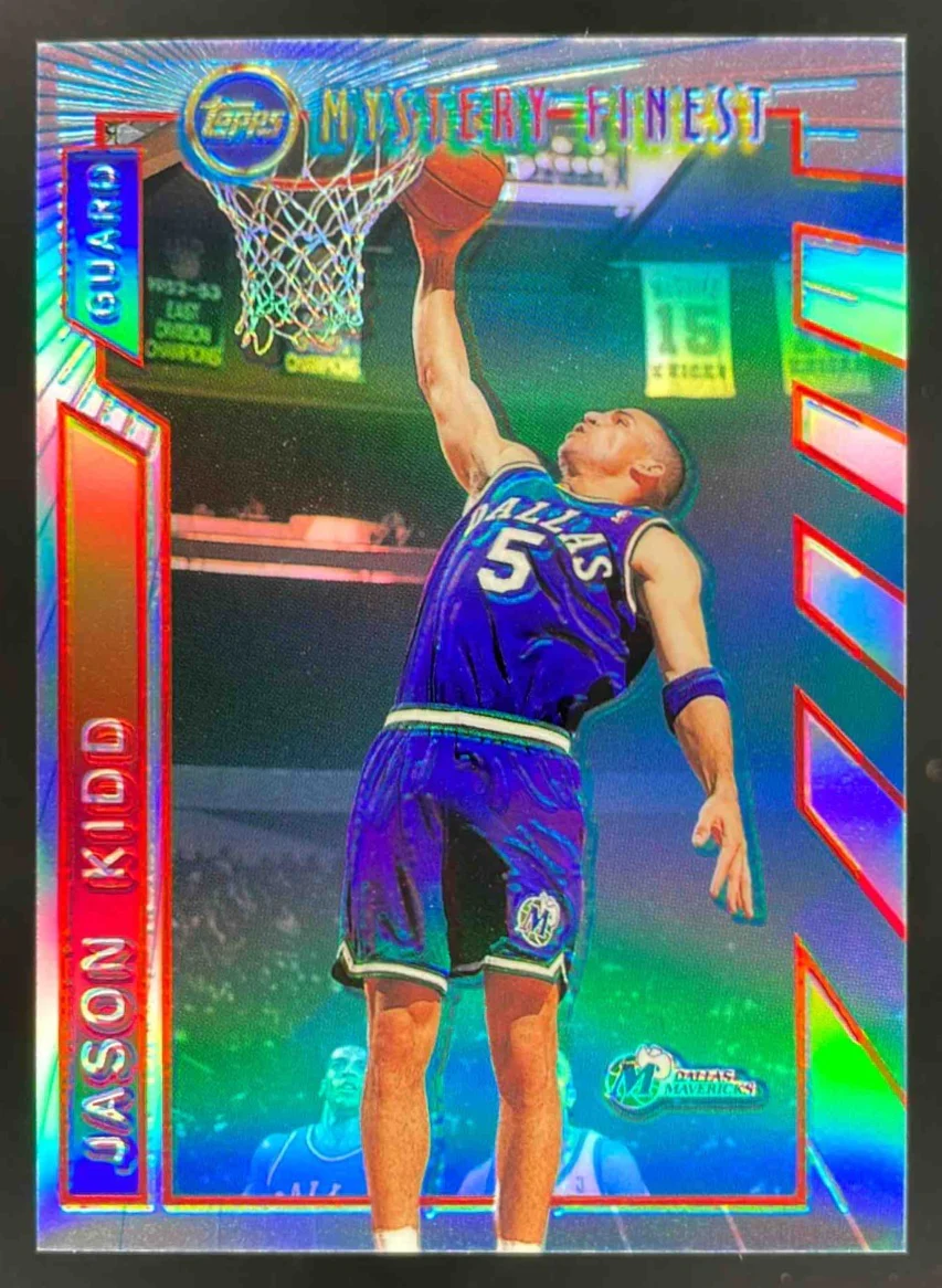 1996-97 Topps Mystery Finest Bordered Refractor #M2 Jason Kidd