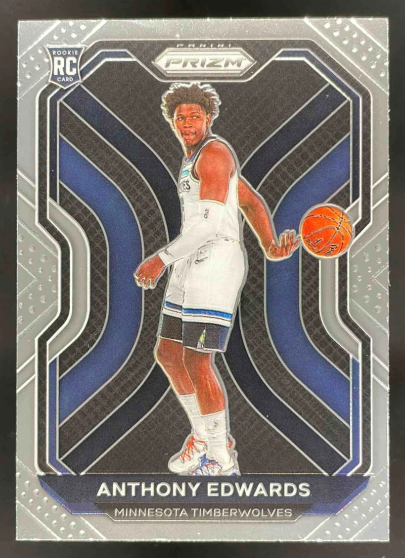 2020-21 Panini Prizm #258 Anthony Edwards RC