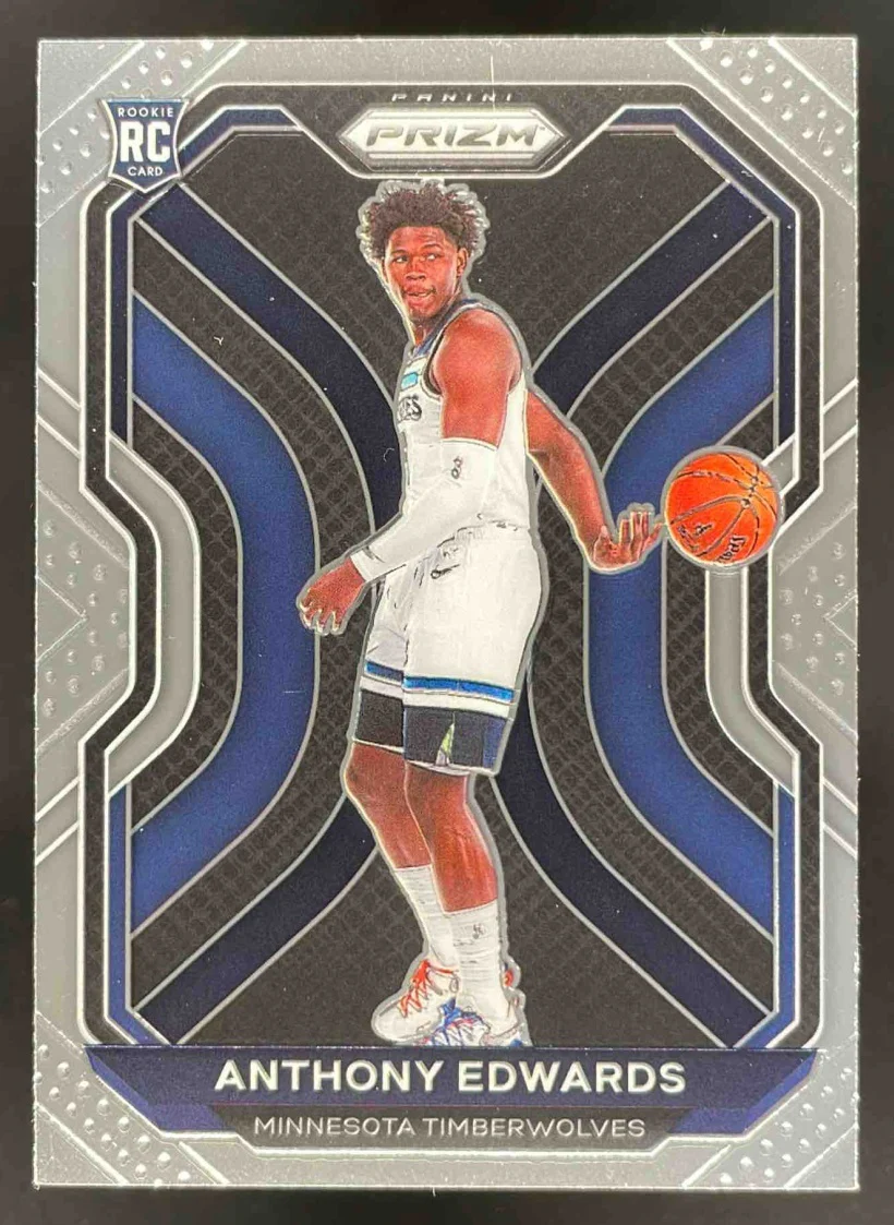 2020-21 Panini Prizm #258 Anthony Edwards RC