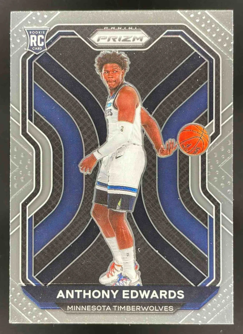 2020-21 Panini Prizm #258 Anthony Edwards RC