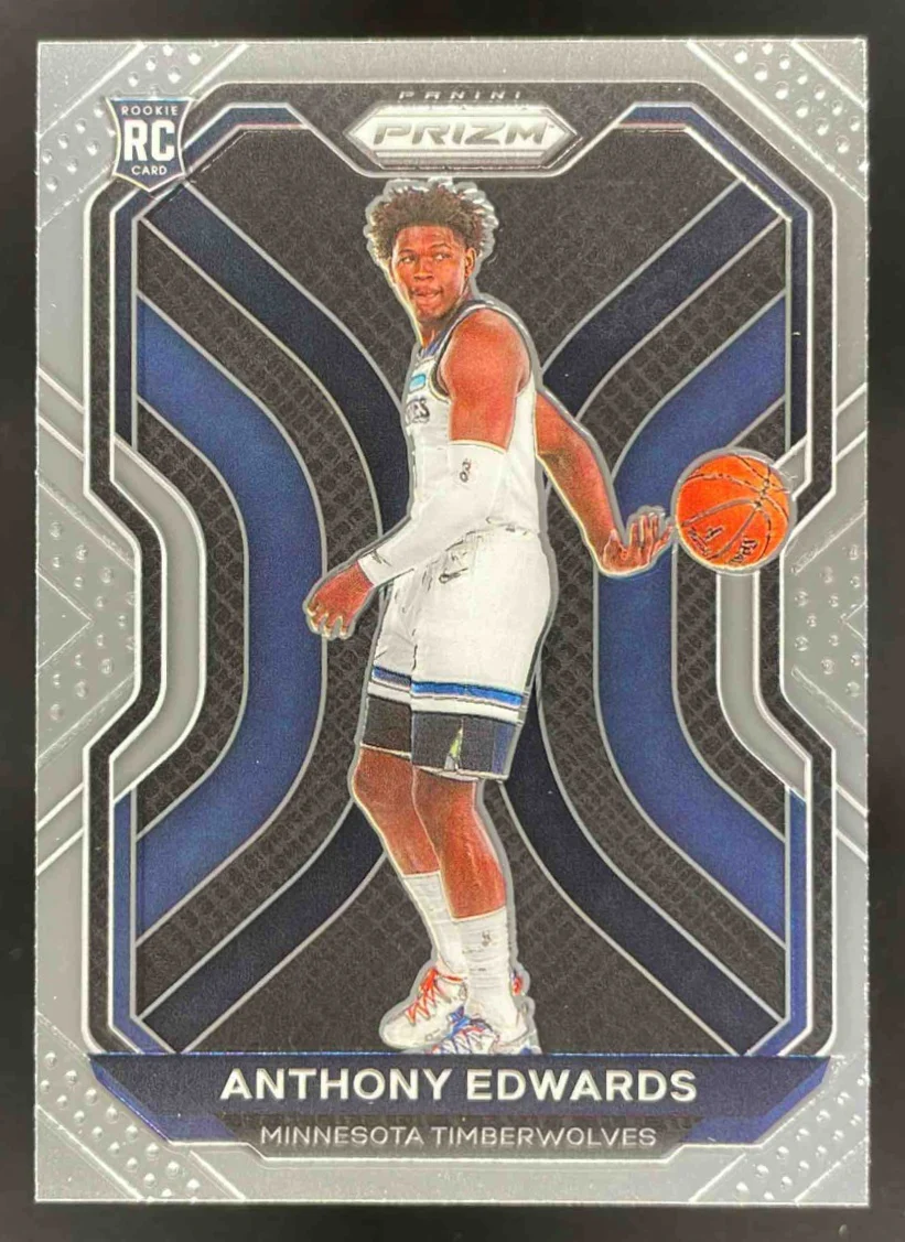 2020-21 Panini Prizm #258 Anthony Edwards RC