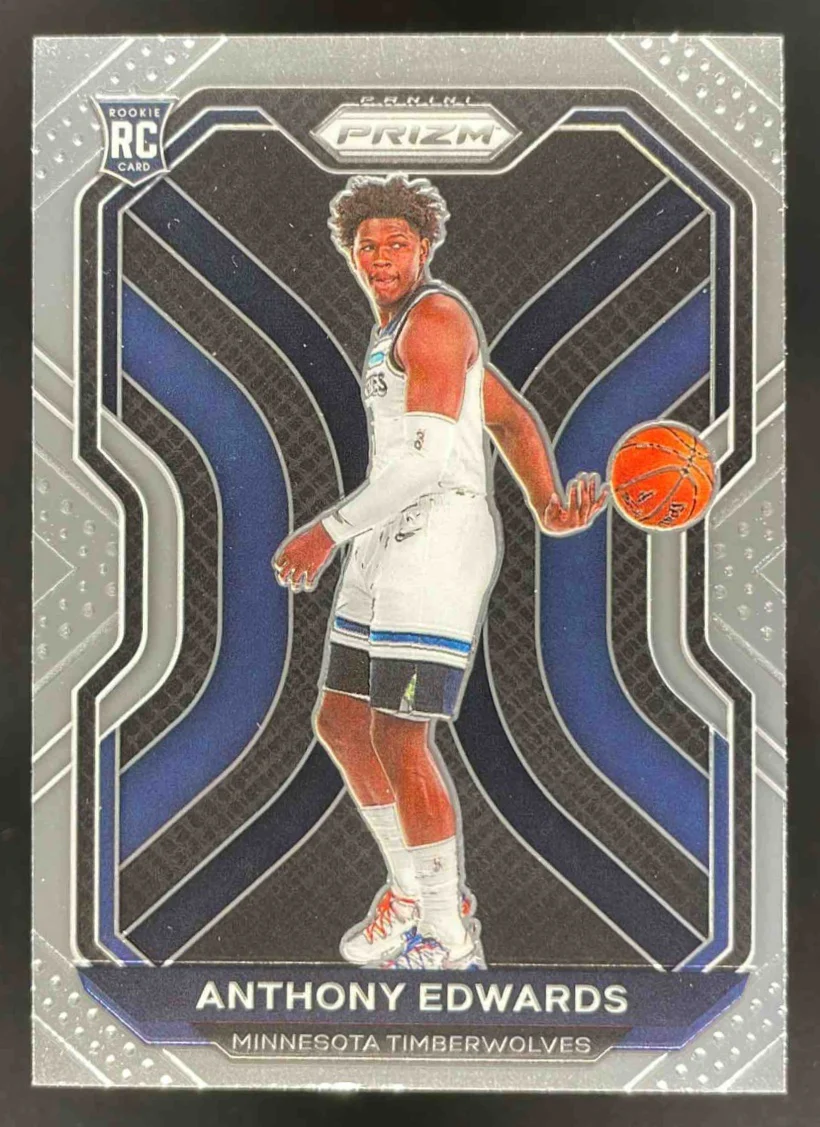 2020-21 Panini Prizm #258 Anthony Edwards RC