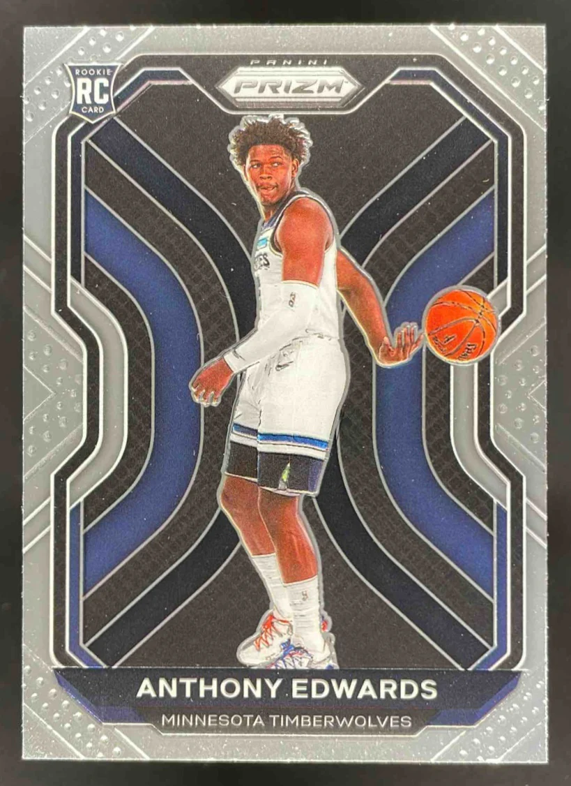 2020-21 Panini Prizm #258 Anthony Edwards RC