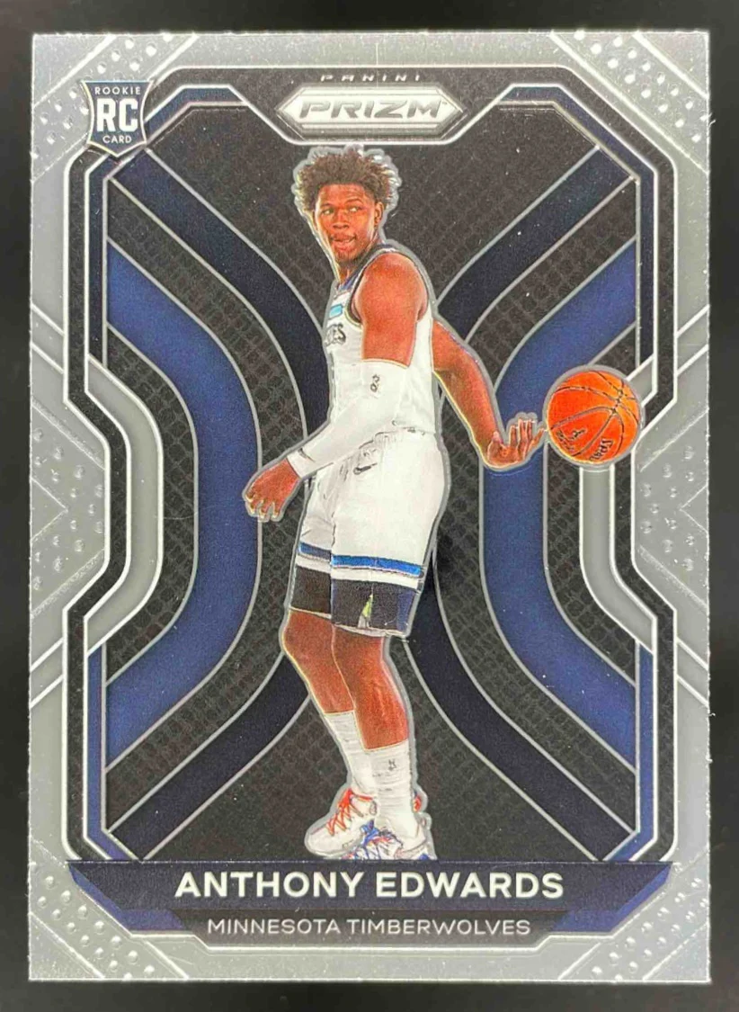 2020-21 Panini Prizm #258 Anthony Edwards RC