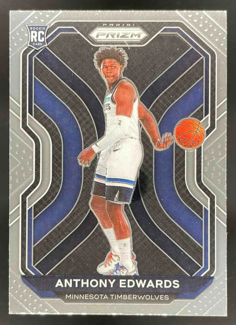 2020-21 Panini Prizm #258 Anthony Edwards RC