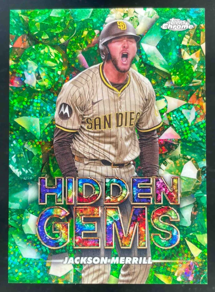 2025 Bowman Chrome Hidden Gems #HG-37 Jackson Merrill SSP