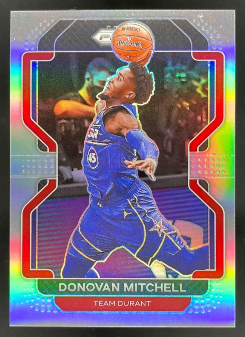 2021-22 Panini Prizm Silver Prizm #72b Donovan Mitchell