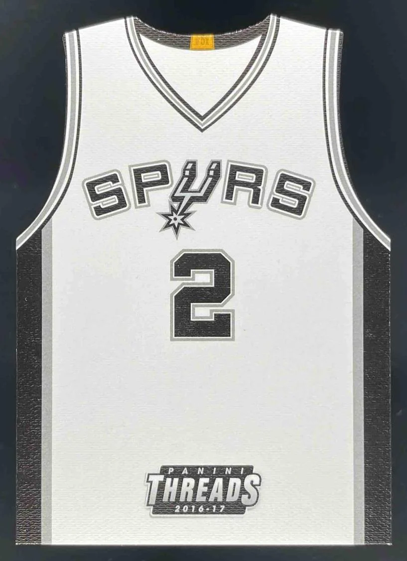 2016-17 Panini Threads Team Threads Die Cuts #52 Kawhi Leonard