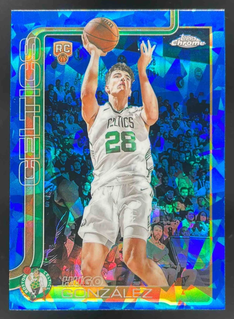 2025-26 Topps Chrome Sapphire #278 Hugo Gonzalez RC