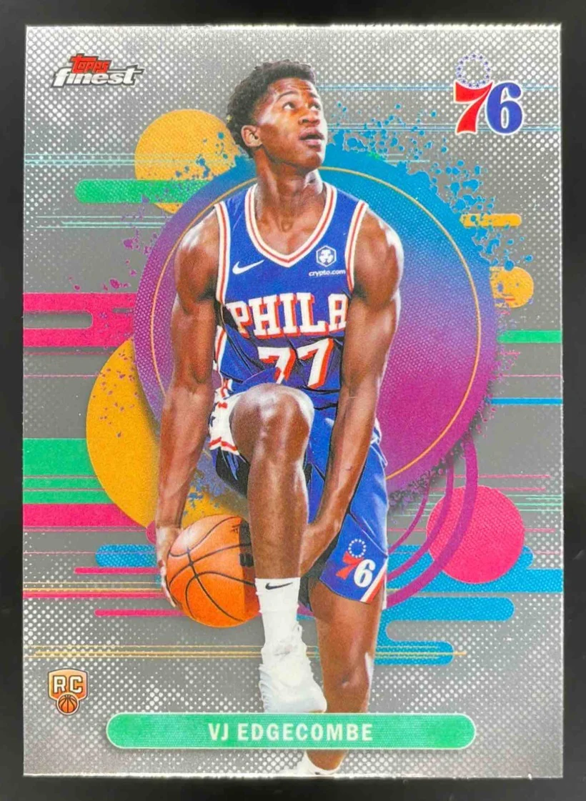 2025-26 Topps Finest Uncommon #103 VJ Edgecombe RC
