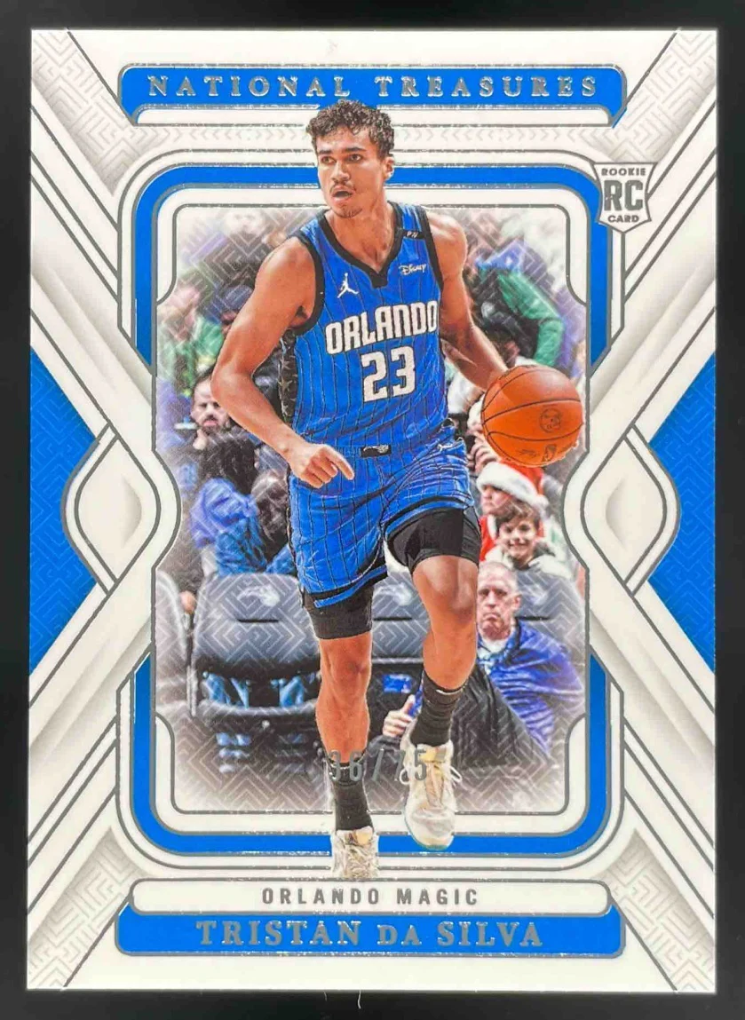 2024-25 Panini National Treasures #25 Tristan da Silva /75