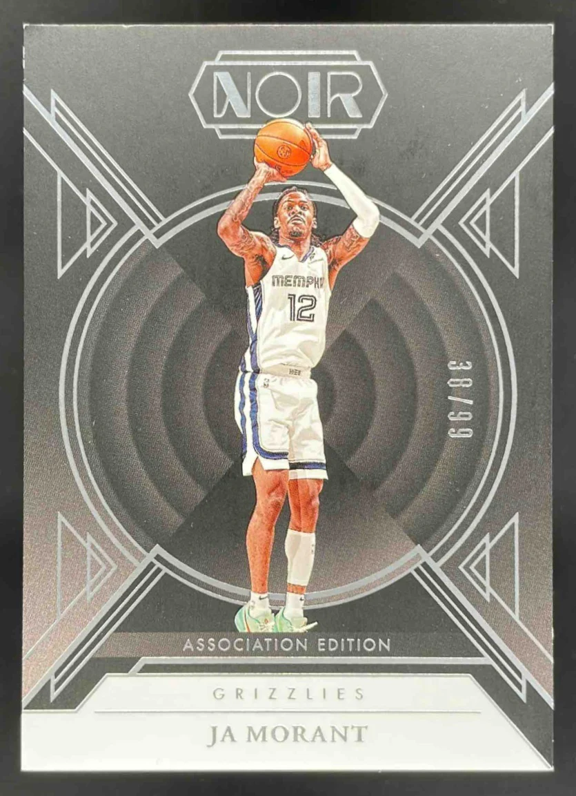 2024 Panini Noir Association Edition #8 Ja Morant /99
