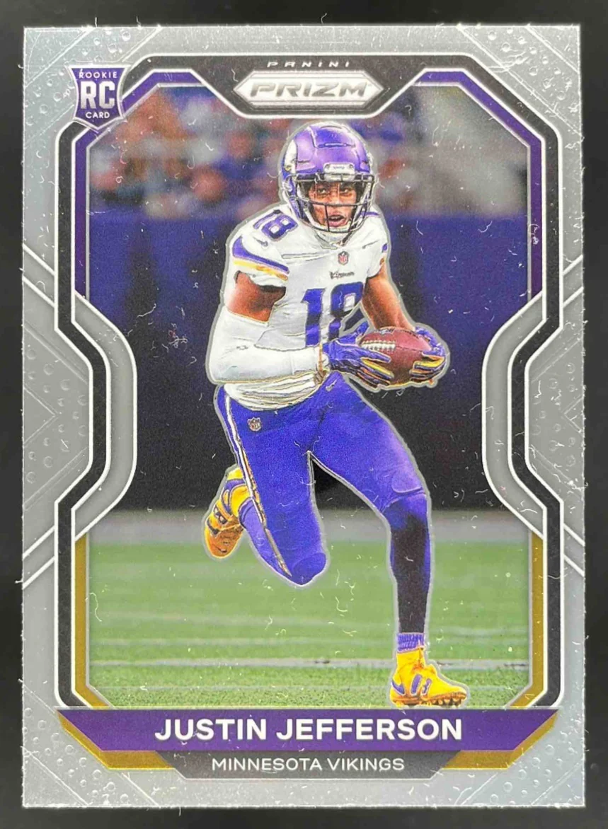 2020 Panini Prizm #398 Justin Jefferson RC