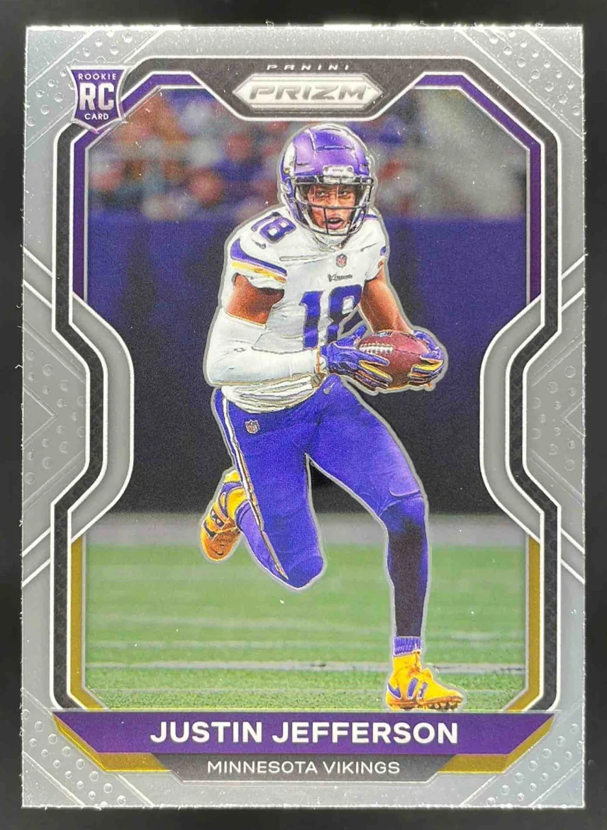 2020 Panini Prizm #398 Justin Jefferson RC