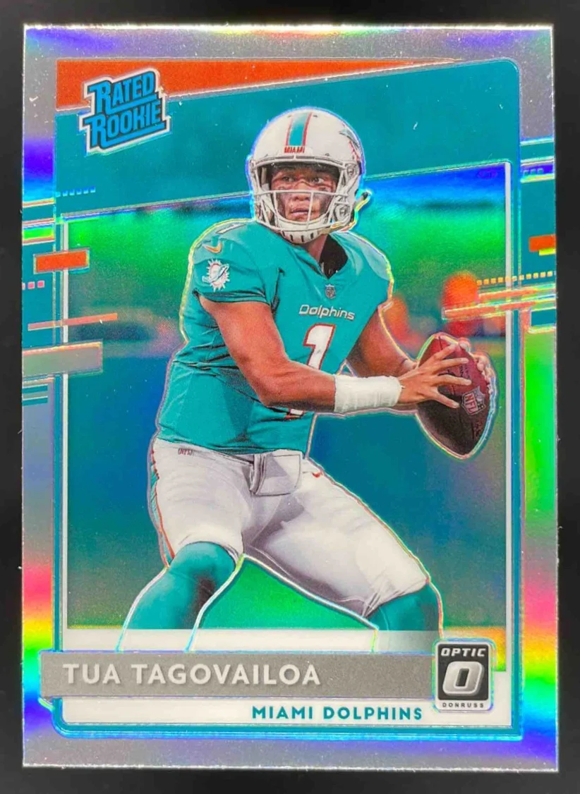 2020 Panini Donruss Optic Holo Prizm #152 Tua Tagovailoa RC
