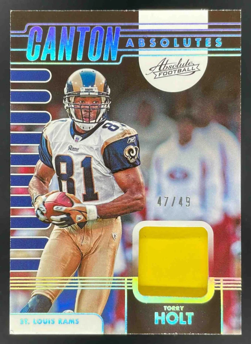 2023 Panini Absolute Canton Absolutes Holo Silver #CA-5 Torry Holt /49