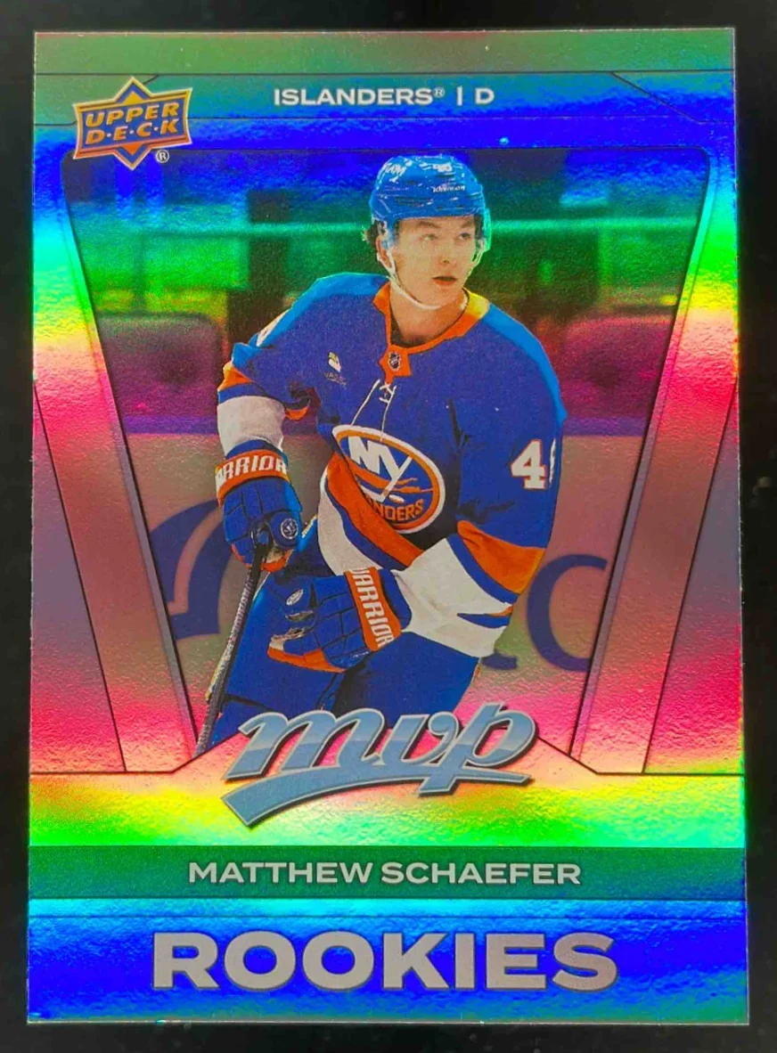 2025 Upper Deck MVP #275 Matthew Schaefer RC
