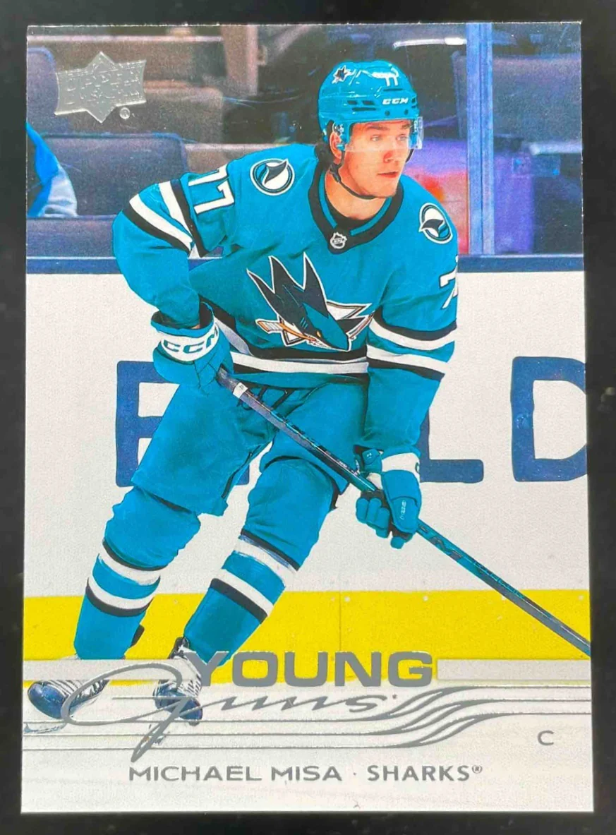 2025-26 Upper Deck Series 2 Young Guns #487 Michael Misa RC