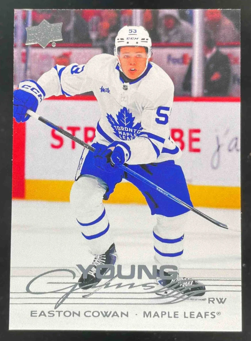 2025-26 Upper Deck Series 2 Young Guns #462 Easton Cowan RC