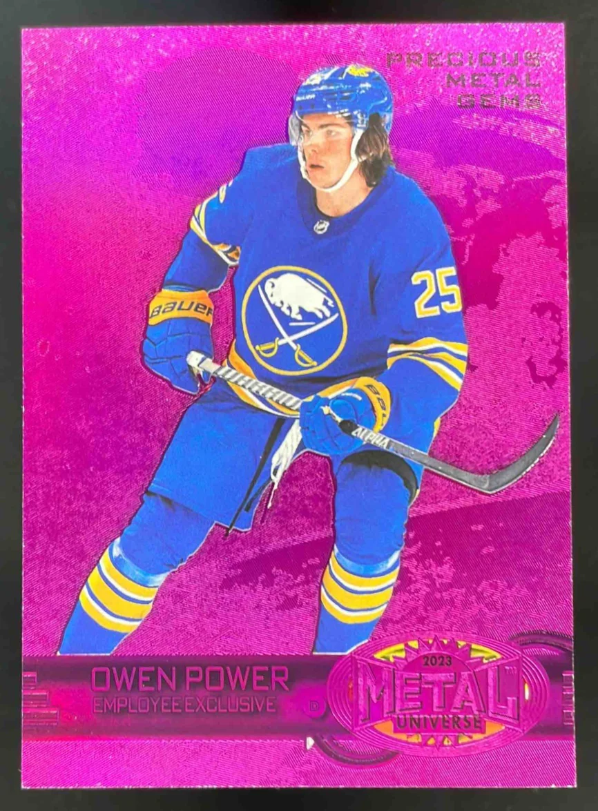 2023 Metal Universe Employee Exclusive Pink #UD-OP Owen Power