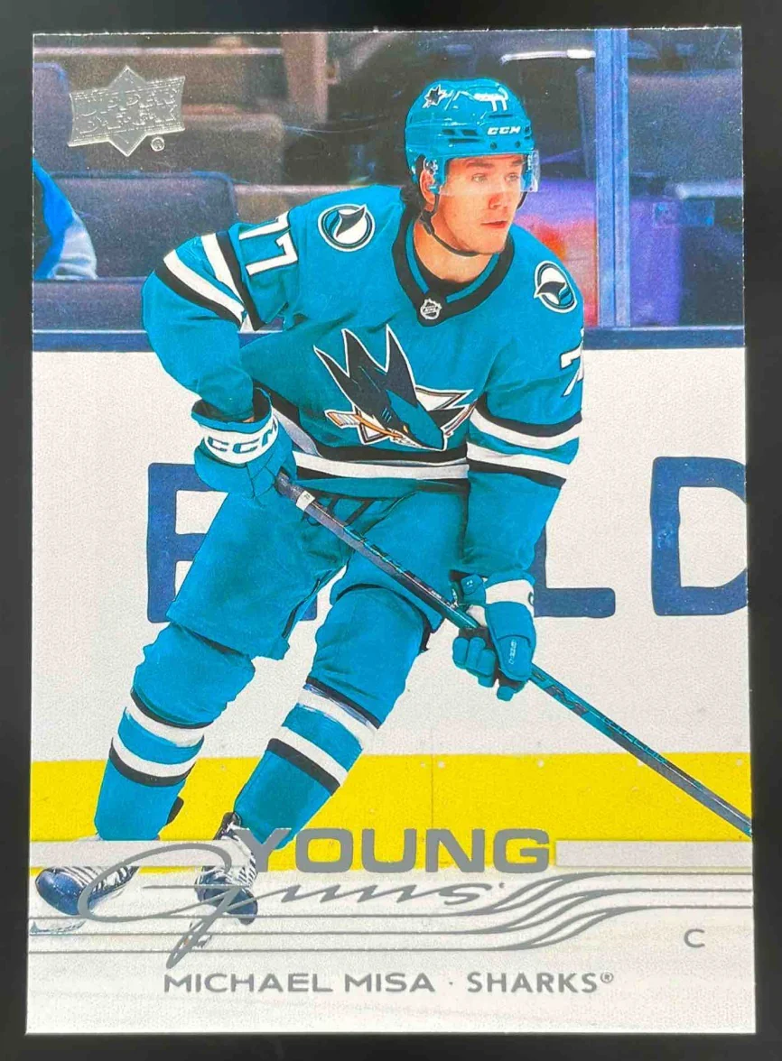 2025-26 Upper Deck Series 2 Young Guns #487 Michael Misa RC