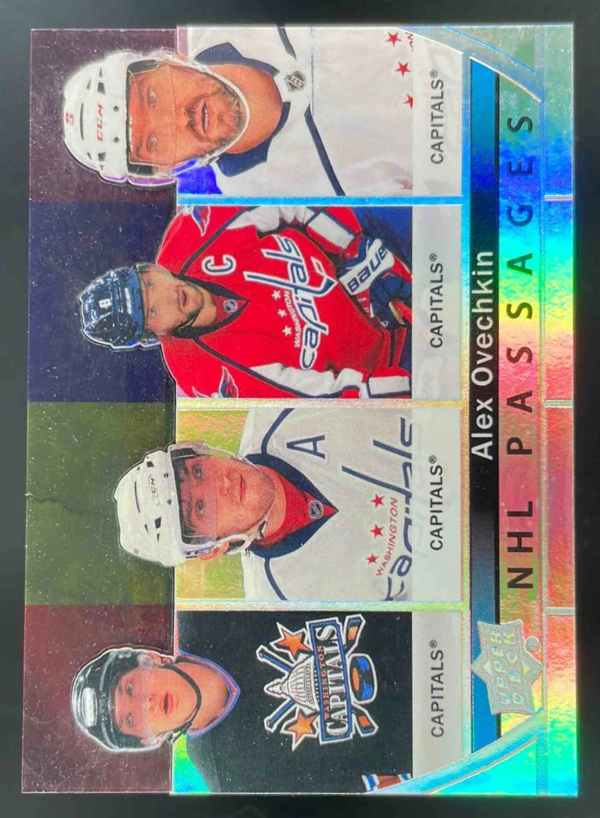 2021-22 Upper Deck NHL Passages #PA-8 Alex Ovechkin