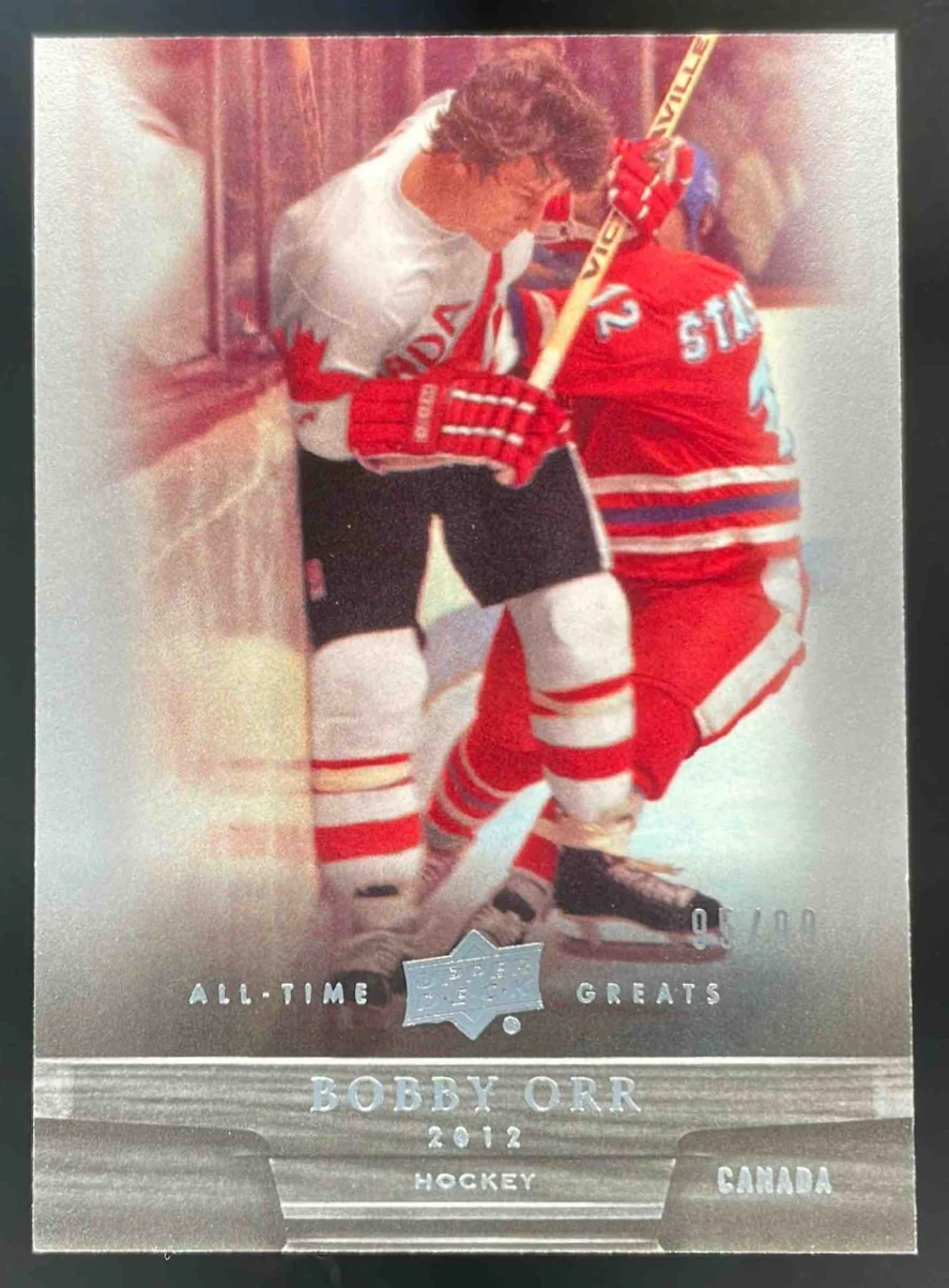 2012 Upper Deck All-Time Greats #14 Bobby Orr /99