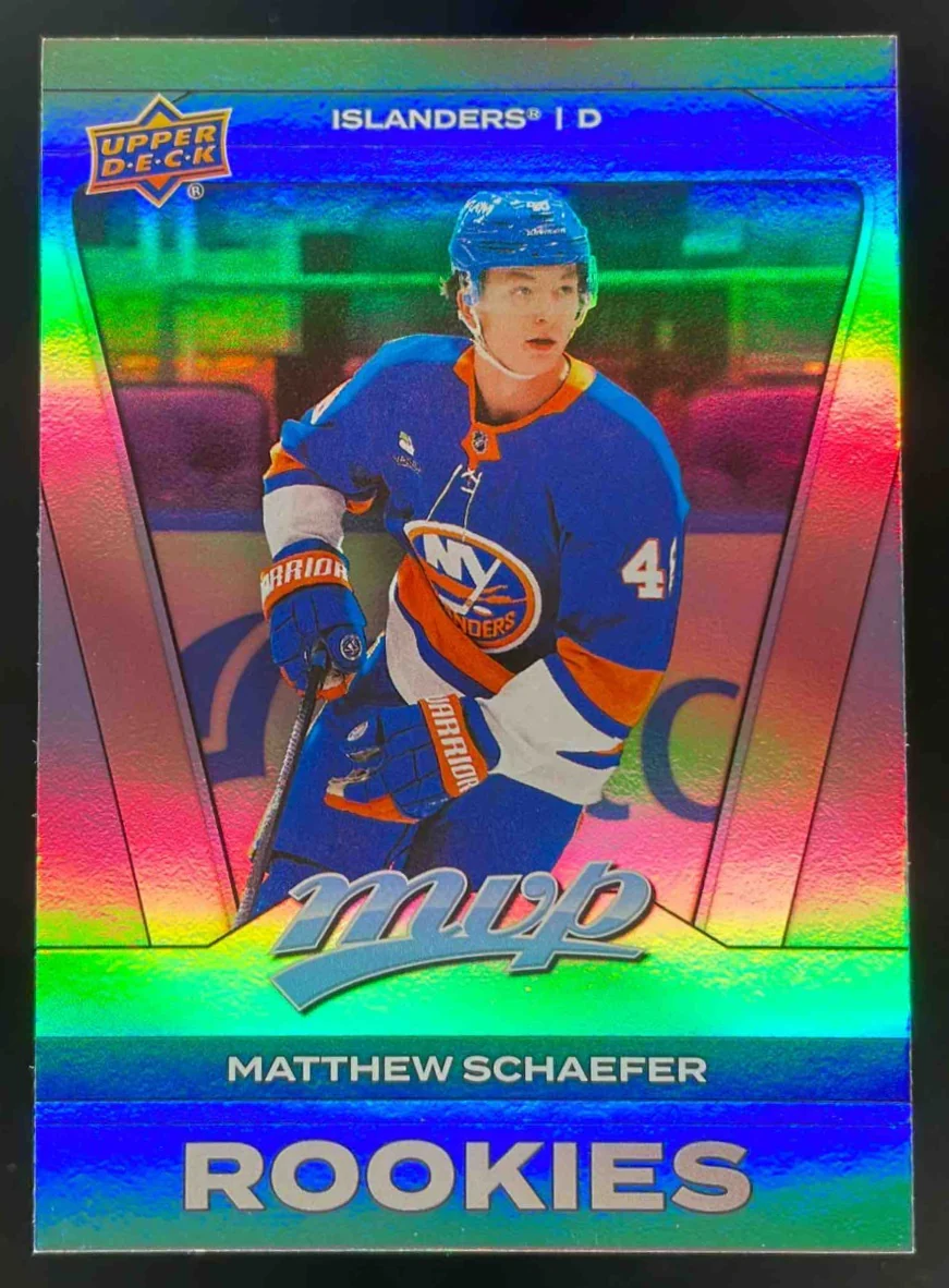 2025 Upper Deck MVP #275 Matthew Schaefer RC