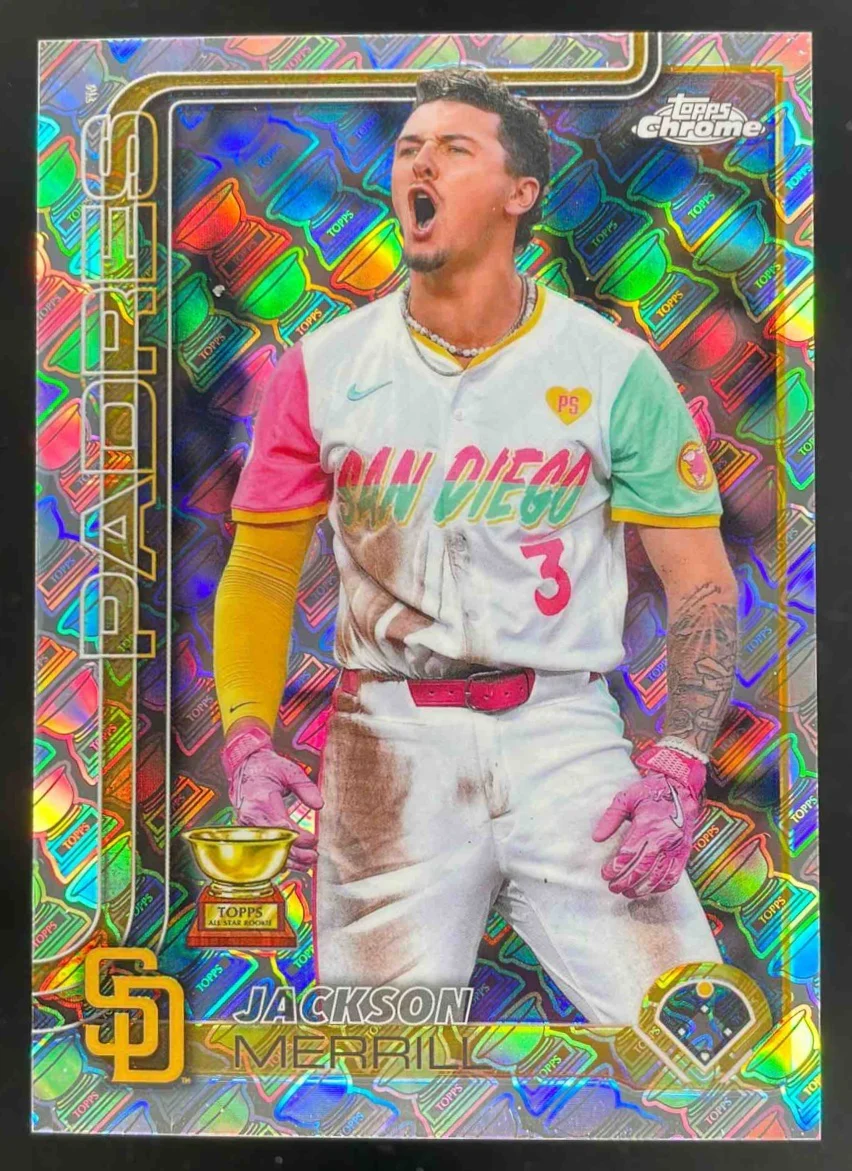 2025 Topps Chrome Update Cup-Fractor Variation #125 Jackson Merrill