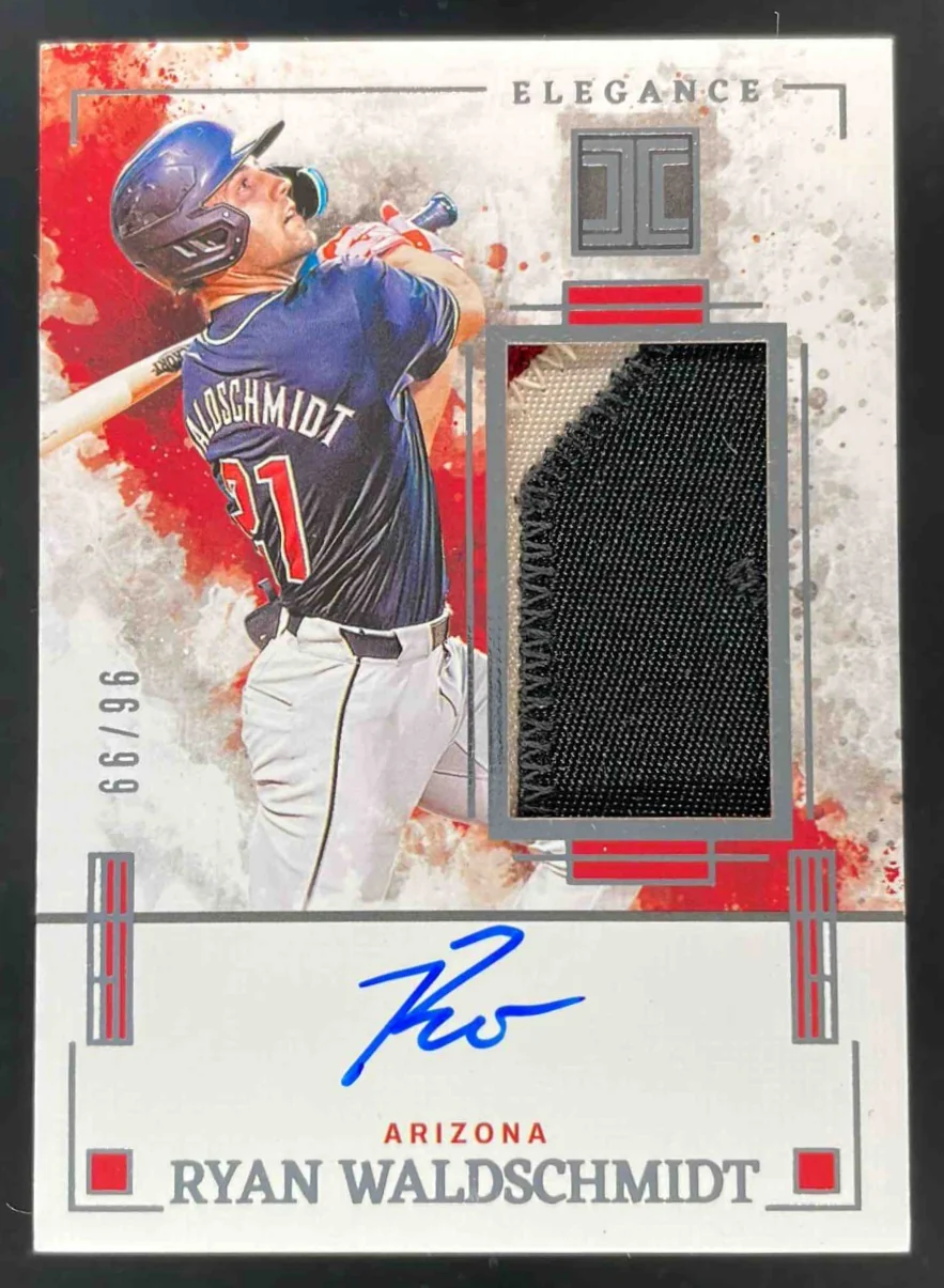 2025 Impeccable Elegance Jersey Autographs #EJA-RW Ryan Waldschmidt Auto /99