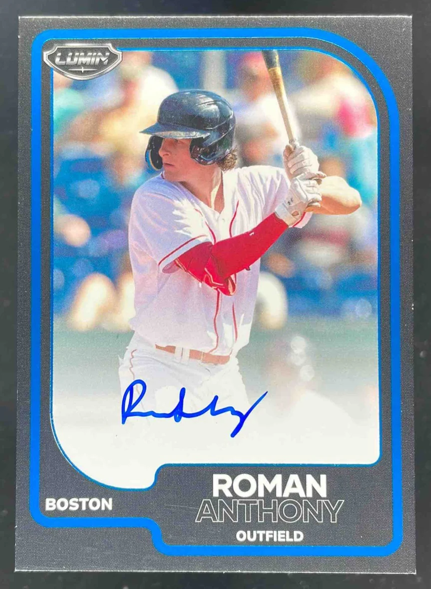 2024 Pulse Autograph Lumin #LA-RAN Roman Anthony Auto /49