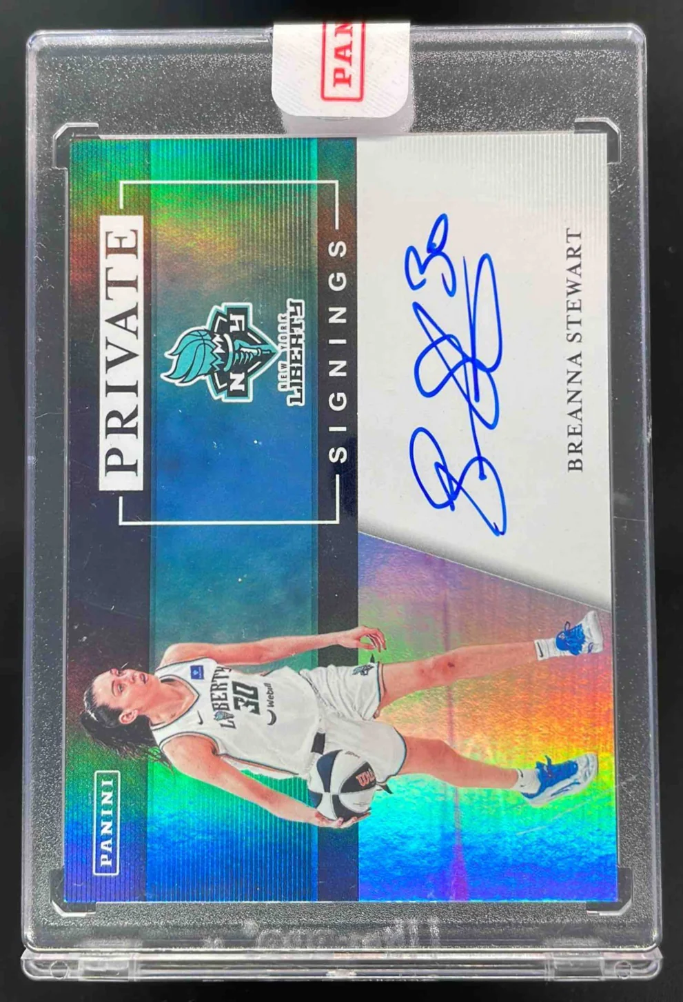 2025 Panini Donruss WNBA Private Signings #PS-BST Breanna Stewart Auto