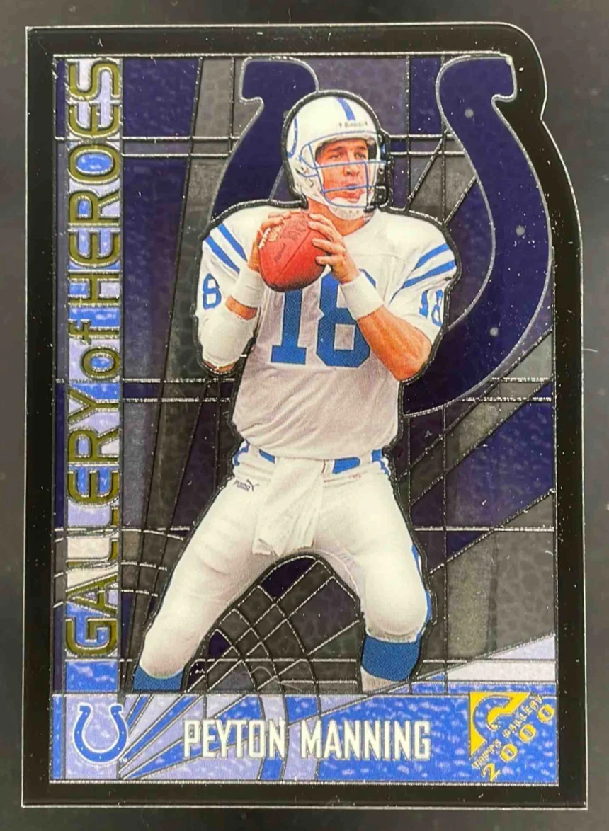 2000 Topps Gallery of Heroes #GH5 Peyton Manning