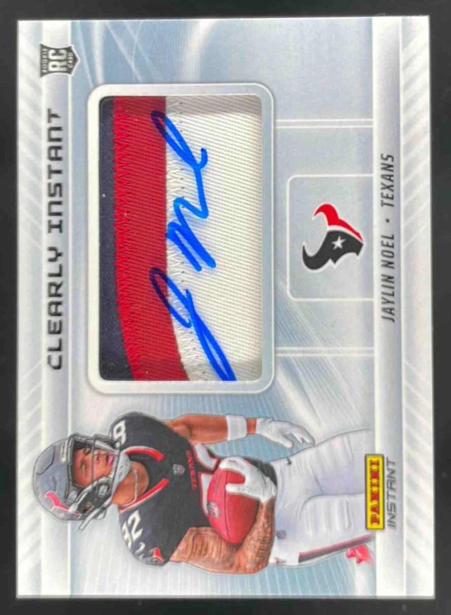 2025 Panini Instant Clearly Instant Rookie Auto Jaylin Noel RC /35