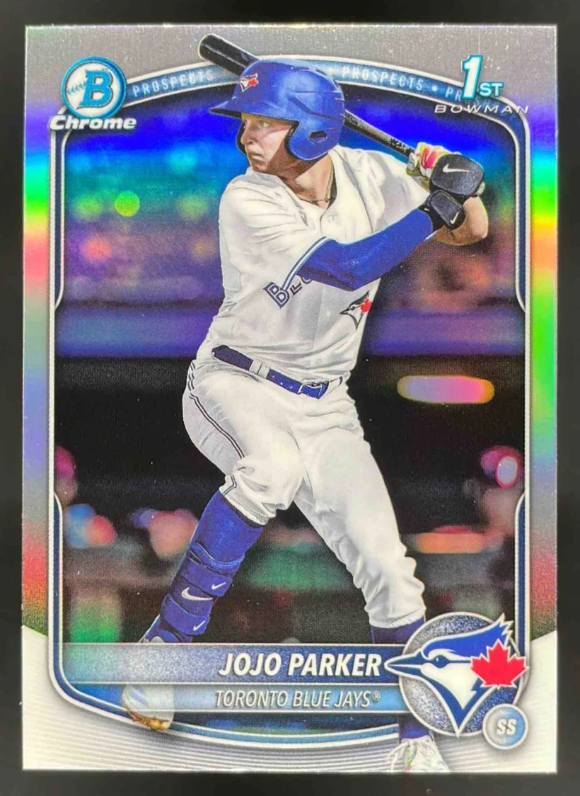 2025 Bowman Draft Chrome Refractor #BDC-8 JoJo Parker RC