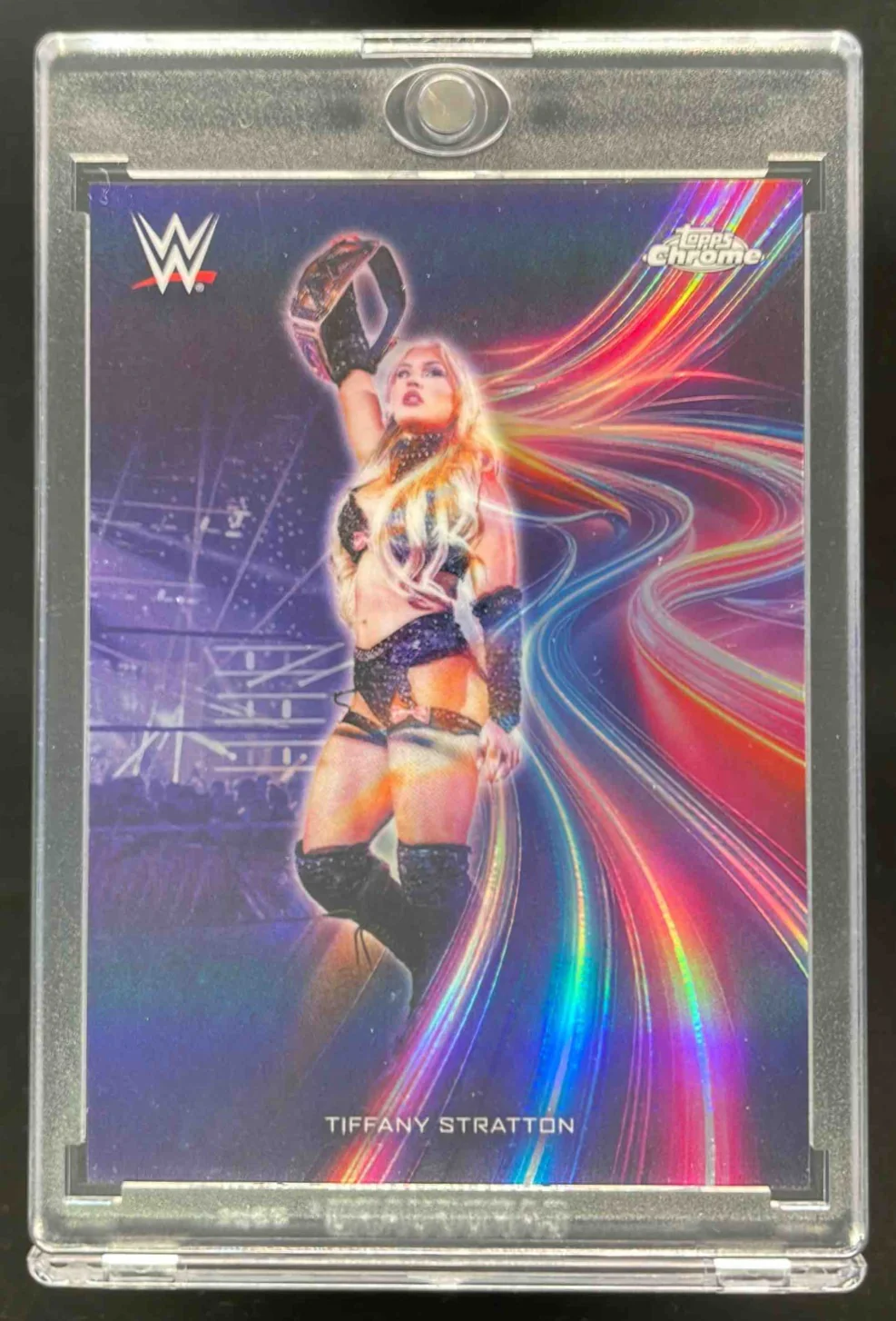 2026 Topps Chrome WWE Signalz #SGZ-21 Tiffany Stratton SSP