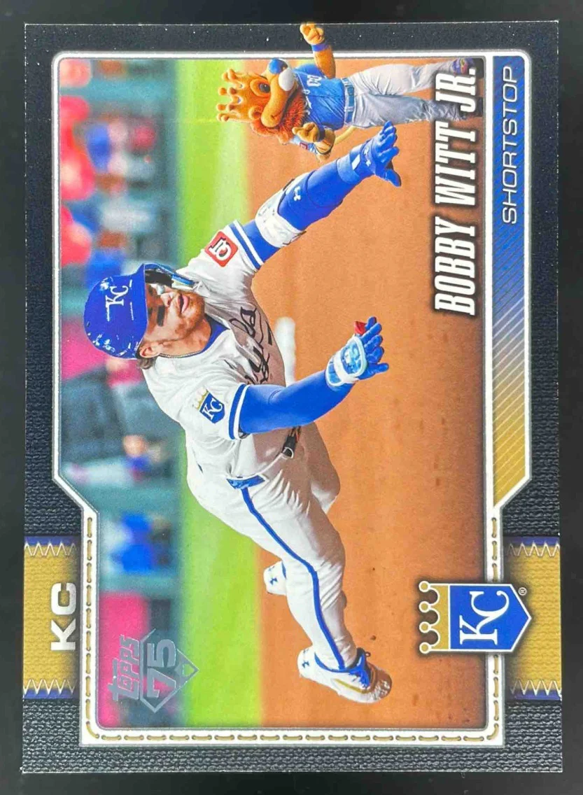 2026 Topps Hidden Mascots Black #205 Bobby Witt Jr./10